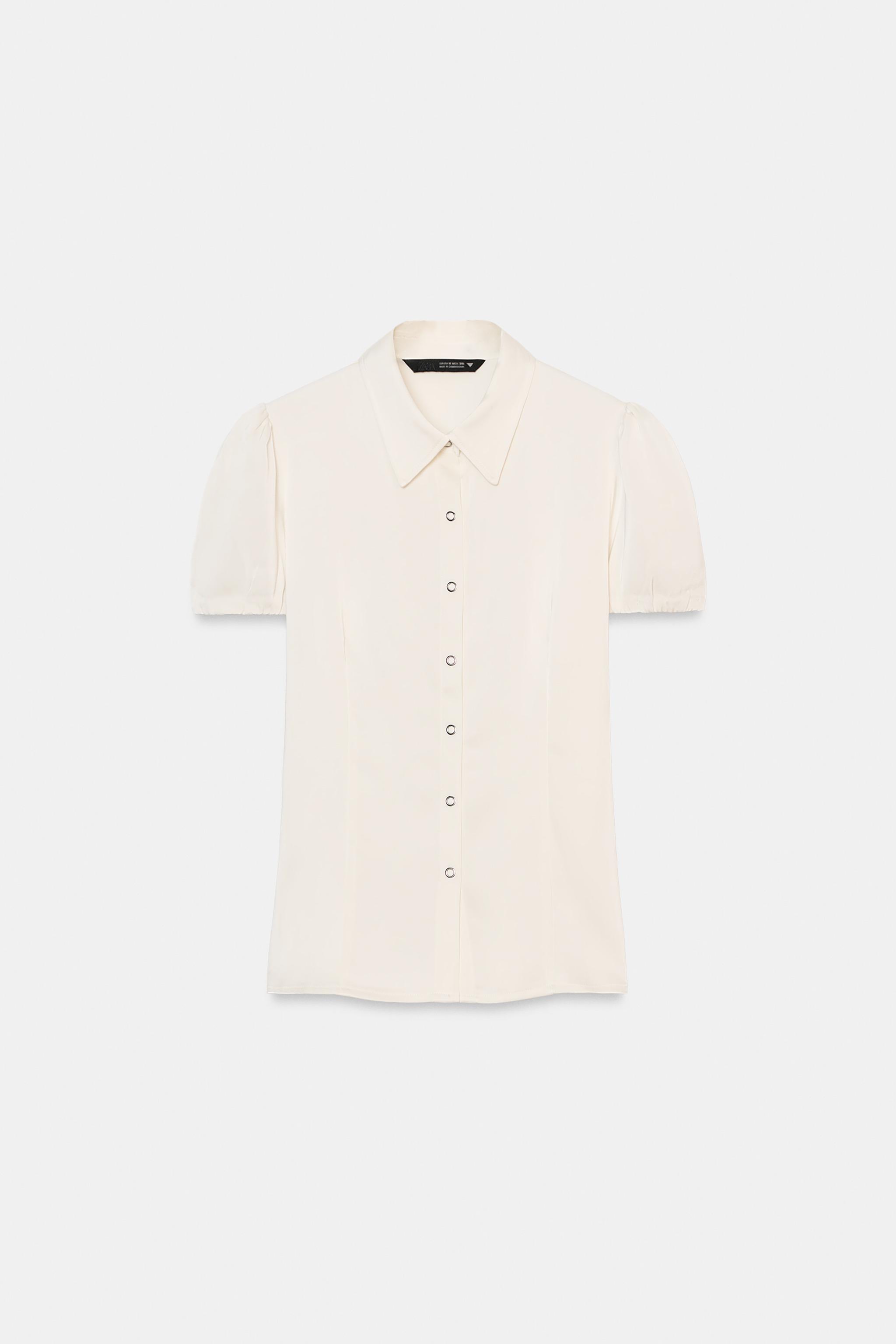 CHEMISE SATINÉE